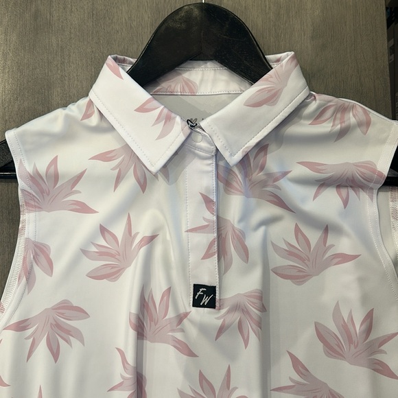 Full Wedge Golf ladies sleeveless shirt - Picture 2 of 3